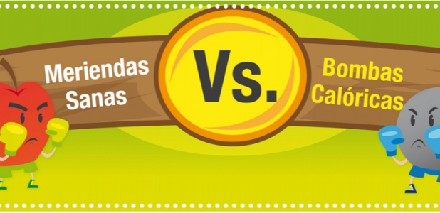 Meriendas Sanas vs. Bombas Calóricas