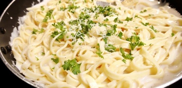 Pasta en salsa blanca (versión saludable)